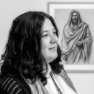 Antonella, model booking coordinator at Life Drawing MK
